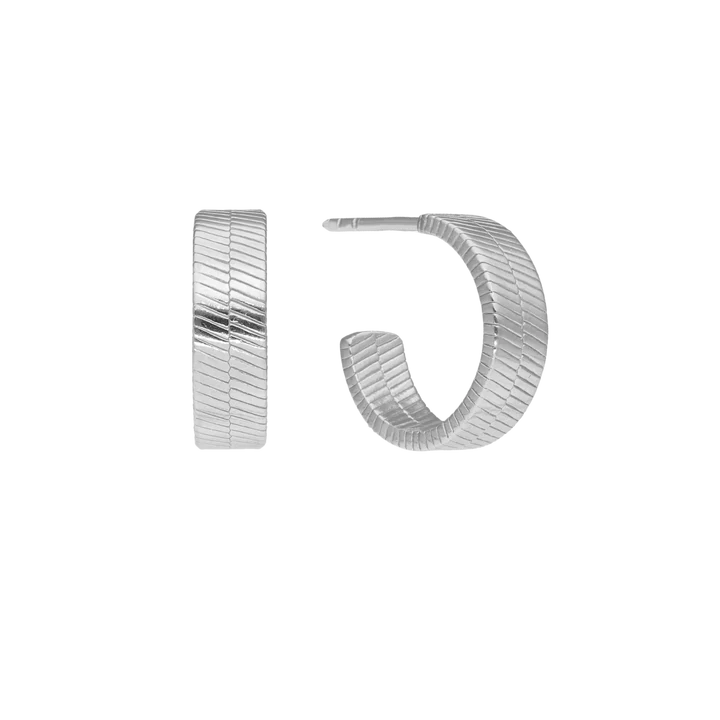 By Aagaard Panzer Half Hoop Earrings — Øreringe