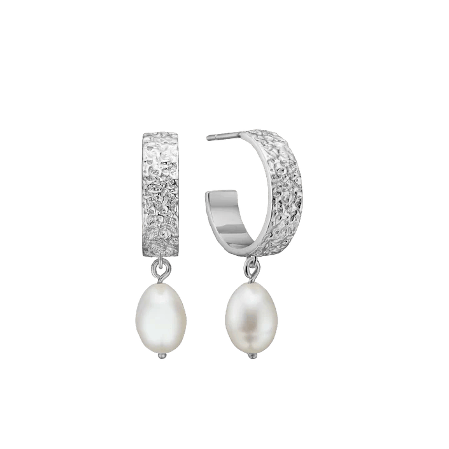 By Aagaard — Freshwater Pearl Half Hoop Earrings By Aagaard Freshwater Pearl Half Hoop Earrings — Øreringe