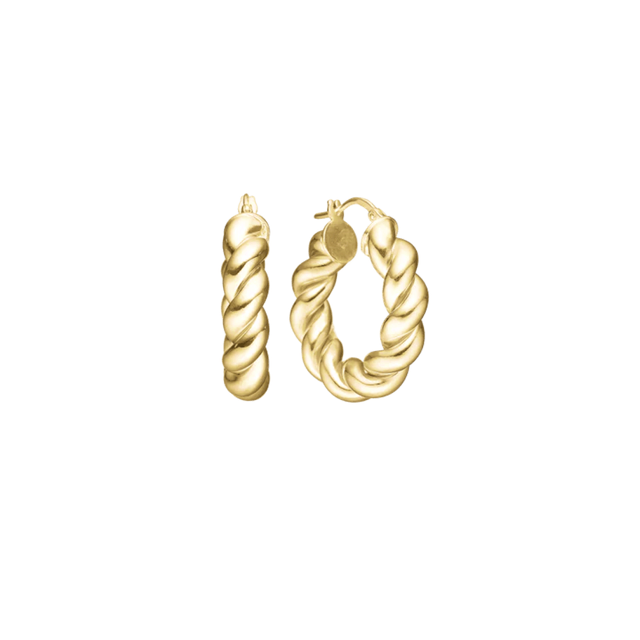 By Aagaard — Big Twist Drop Earrings By Aagaard Big Twist Drop Earrings — Øreringe