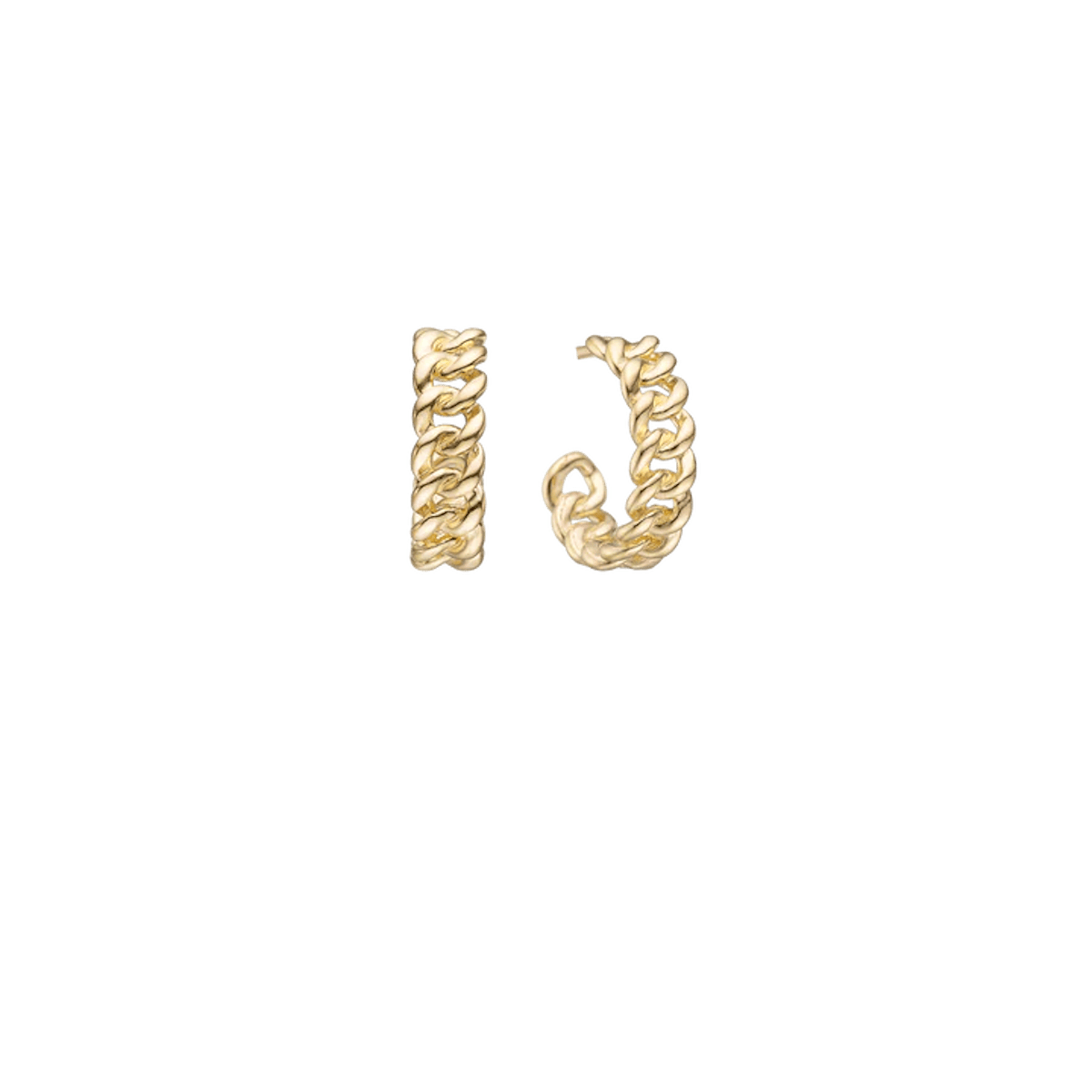 By Aagaard — Links Half Hoop Earrings By Aagaard Links Half Hoop Earrings — Ohrringe