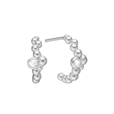 By Aagaard — Bubble Earrings with 2 Cubic Zirconia By Aagaard Bubble Earrings with 2 Cubic Zirconia — Ohrringe