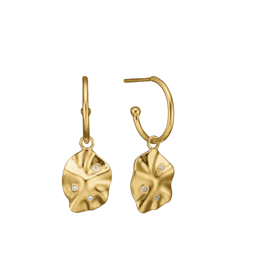 By Aagaard — Organic Cubic Zirconia Drop Earrings By Aagaard Organic Cubic Zirconia Drop Earrings — Øreringe