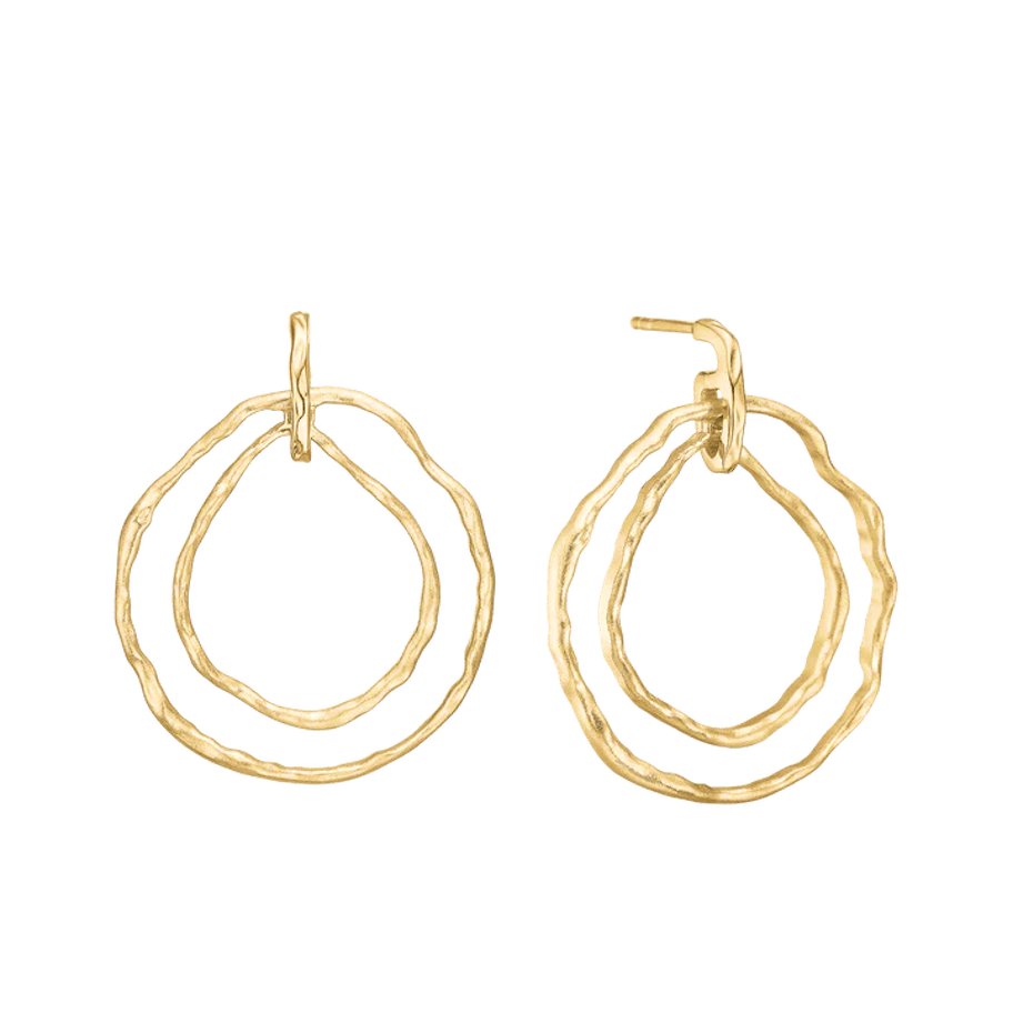 By Aagaard — Double Circle Earrings By Aagaard Double Circle Earrings — Øreringe