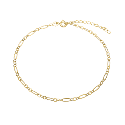 By Aagaard — Trace Figaro Anklet By Aagaard Trace Figaro Anklet — Bracelet de cheville
