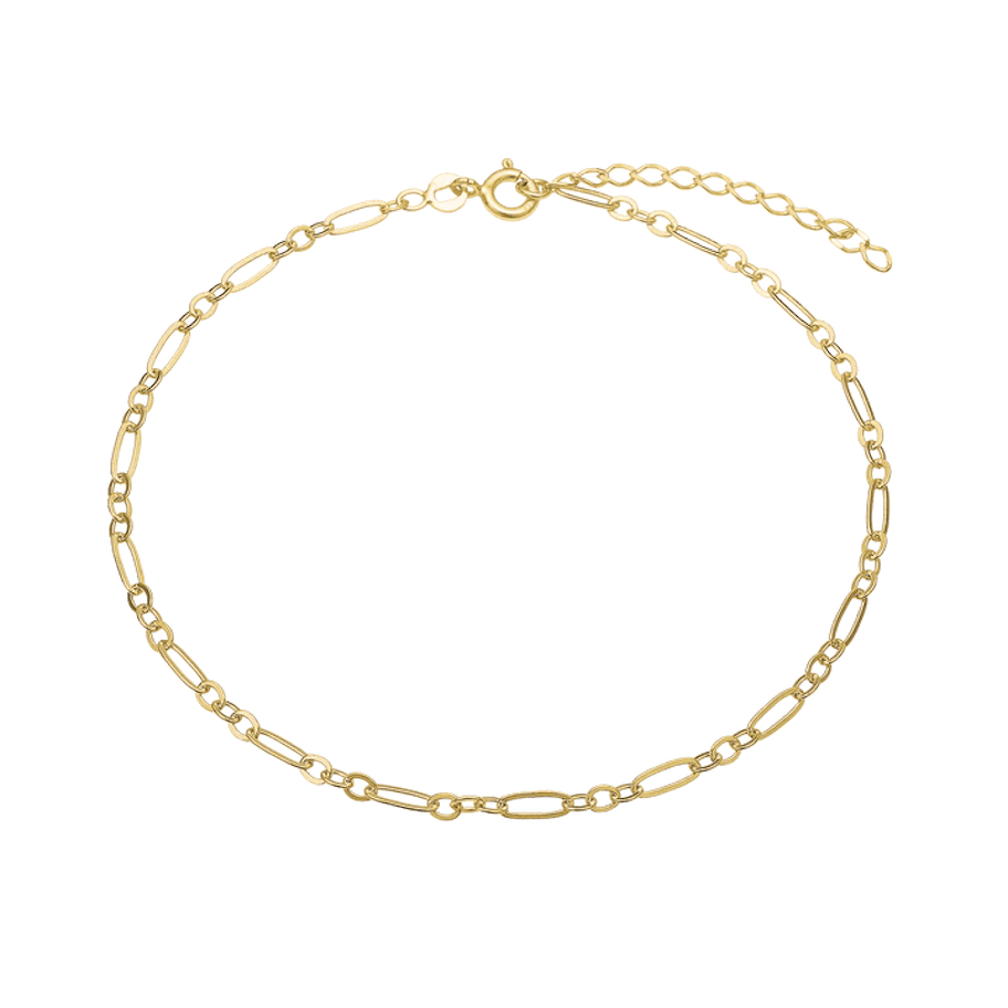 By Aagaard — Trace Figaro Anklet By Aagaard Trace Figaro Anklet — Fußkettchen