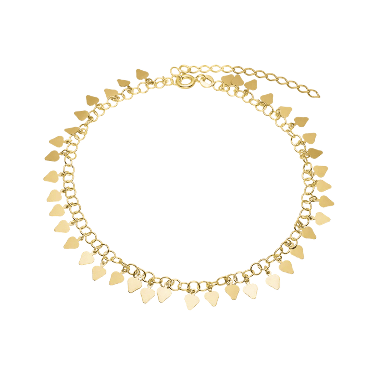 By Aagaard — Hearts Anklet By Aagaard Hearts Anklet — Fußkettchen