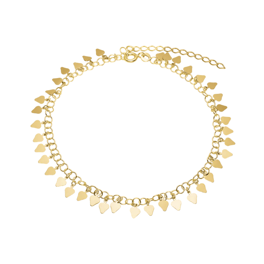 By Aagaard — Hearts Anklet By Aagaard Hearts Anklet — Fußkettchen