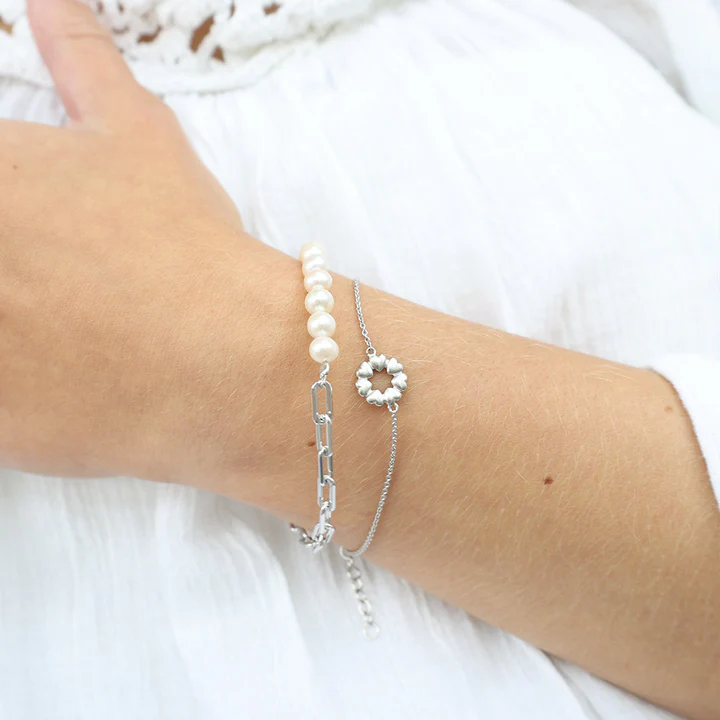 By Aagaard Pearl Links Bracelet — Armbånd