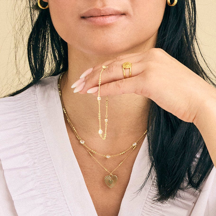 By Aagaard — Ball & Cubic Zirconia Necklace By Aagaard Ball & Cubic Zirconia Necklace — Halskæde