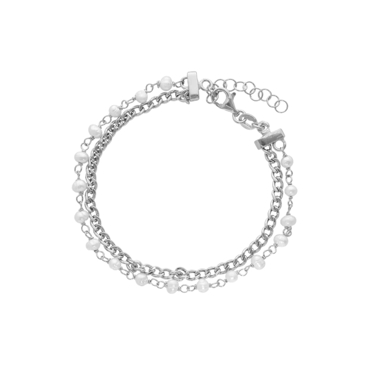 By Aagaard — Double Freshwater Pearl Bracelet By Aagaard Double Freshwater Pearl Bracelet — Armband
