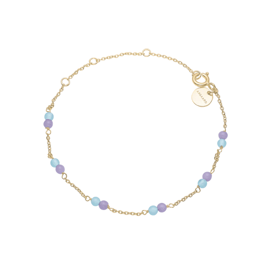 By Aagaard — Amethyst & Blue Quartz Bracelet By Aagaard Amethyst & Blue Quartz Bracelet — Armband