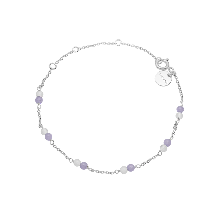 By Aagaard Amethyst & Blue Quartz Bracelet — Armbånd