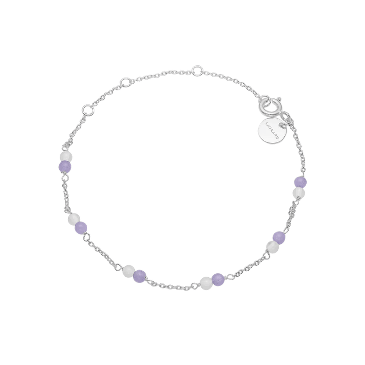 By Aagaard — Amethyst & Blue Quartz Bracelet By Aagaard Amethyst & Blue Quartz Bracelet — Armband