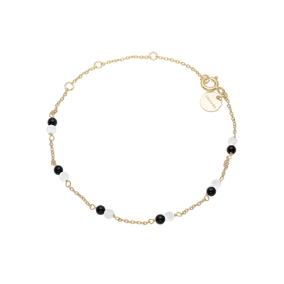 By Aagaard — Black Onyx & Green Amazonite Bracelet By Aagaard Black Onyx & Green Amazonite Bracelet — Armband