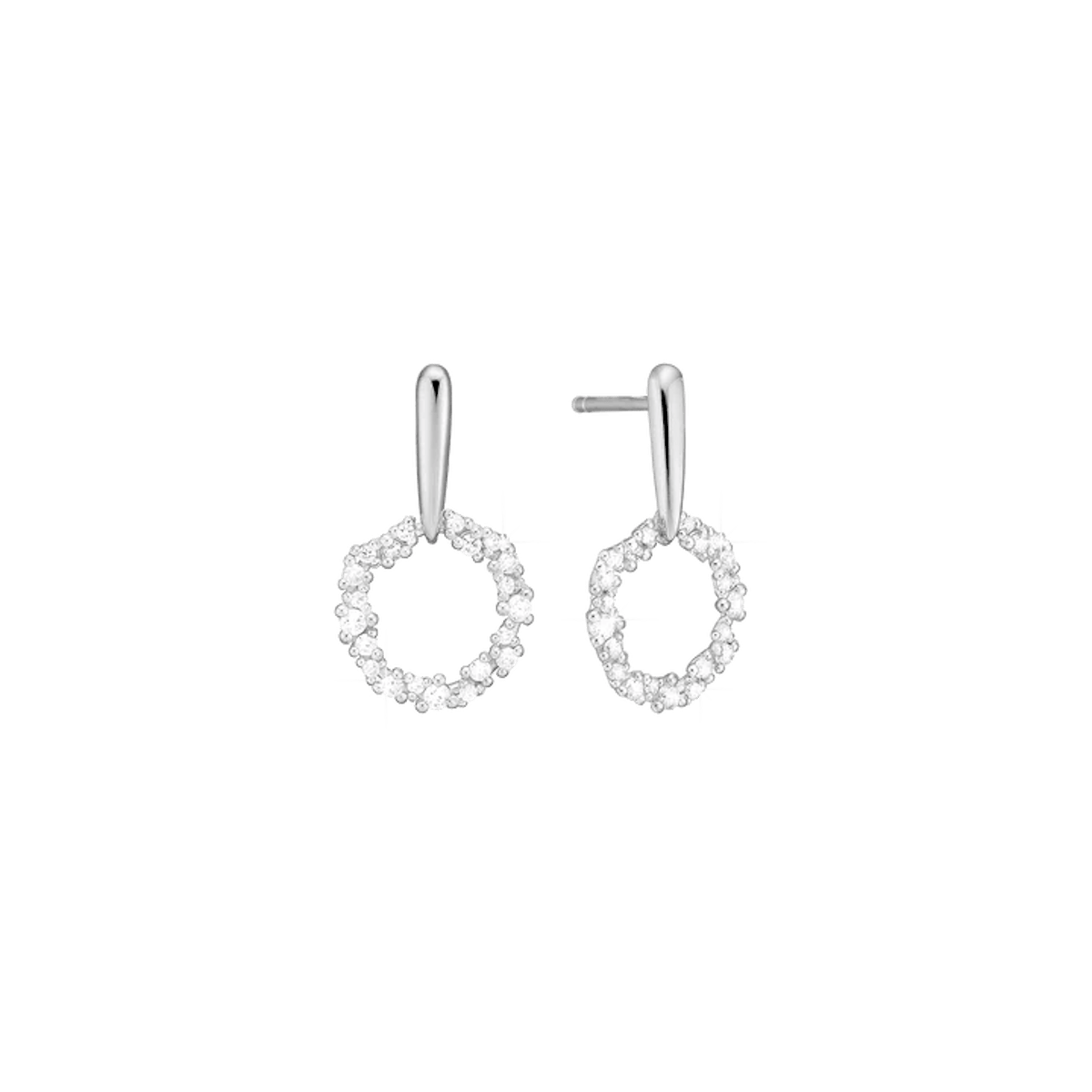 By Aagaard — Eternal Love Stud Earrings with 4 Cubic Zirconia By Aagaard Eternal Love Stud Earrings with 4 Cubic Zirconia — Ohrringe