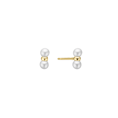 By Aagaard — Double Pearl Stud Earrings By Aagaard Double Pearl Stud Earrings — Earrings