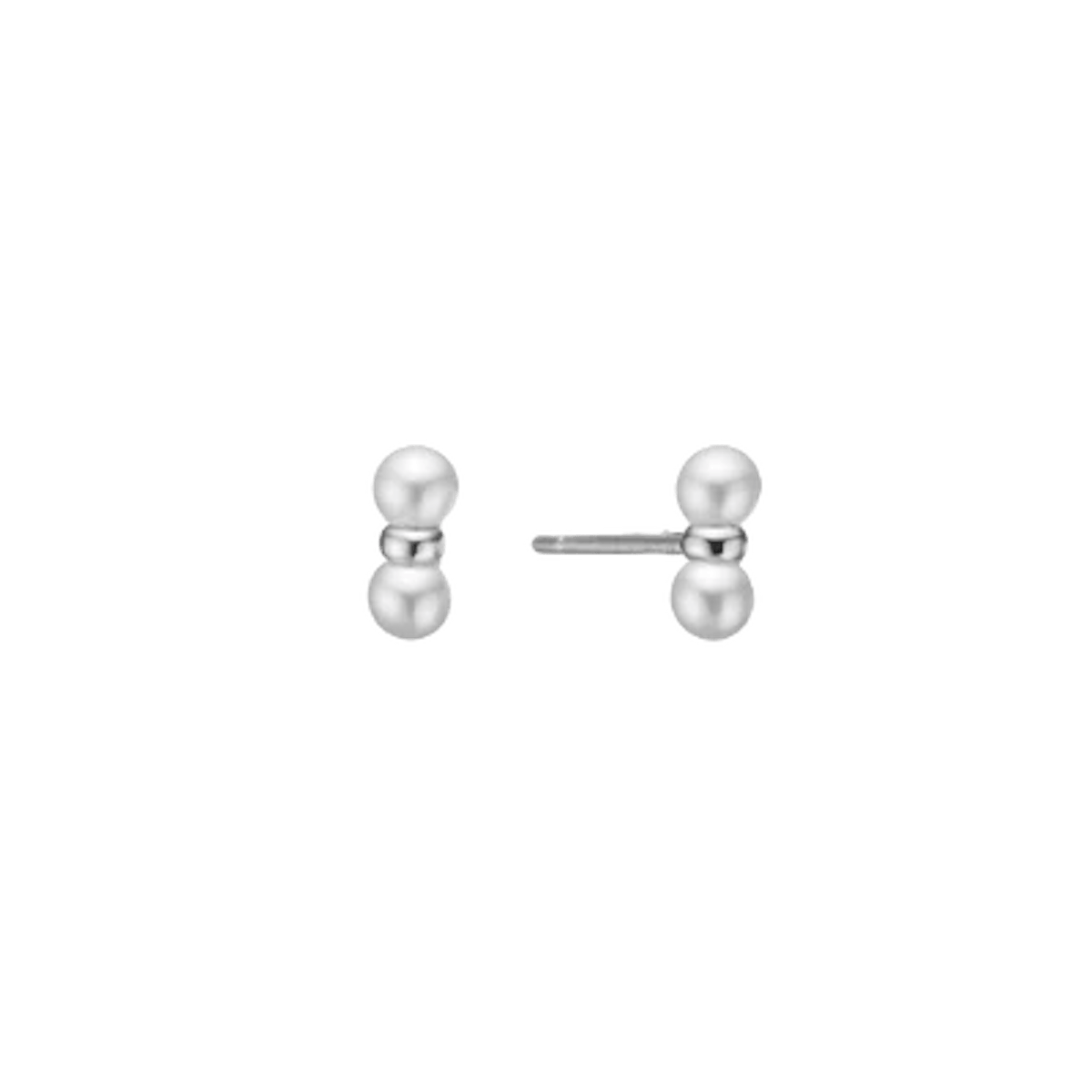By Aagaard — Double Pearl Stud Earrings By Aagaard Double Pearl Stud Earrings — Ohrringe