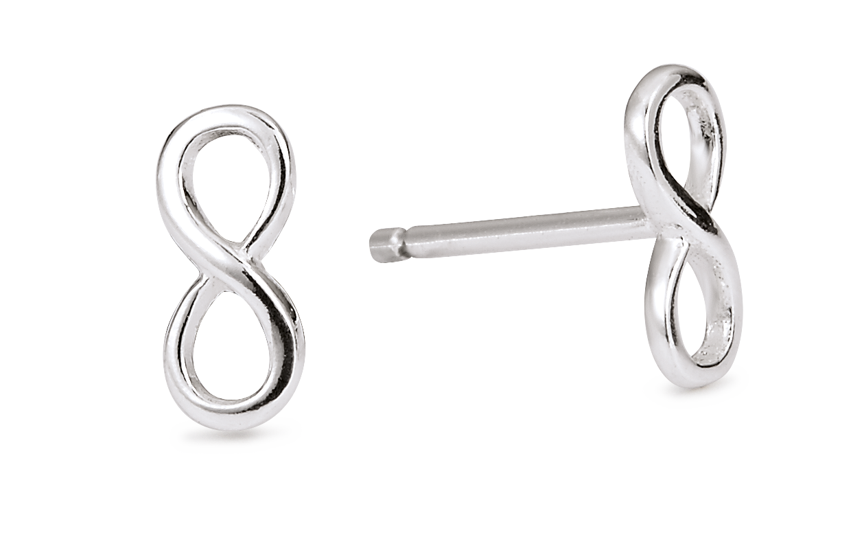 By Aagaard Infinity Stud Earrings — Øreringe