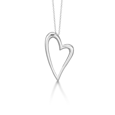 By Aagaard — Heart Pendant Necklace By Aagaard Heart Pendant Necklace — Halskette