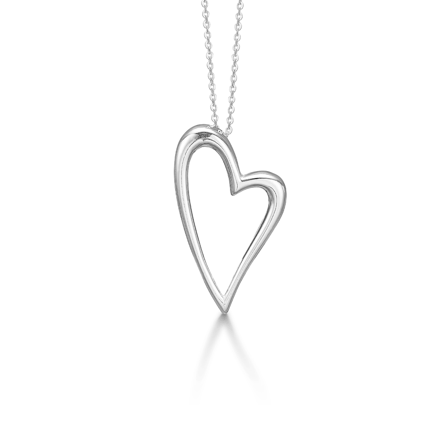 By Aagaard — Heart Pendant Necklace By Aagaard Heart Pendant Necklace — Halsband