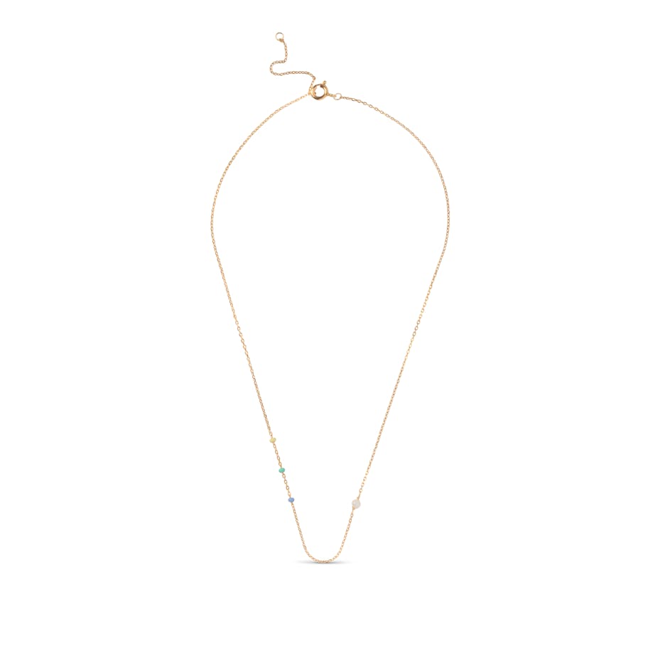 Enamel Copenhagen — Lola Simple Necklace - Citrus Sky Enamel Copenhagen Lola Simple Necklace - Citrus Sky — Halskette