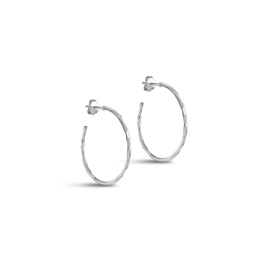 Enamel Copenhagen — Organic Arena Medium Hoops Enamel Copenhagen Organic Arena Medium Hoops — Örhängen
