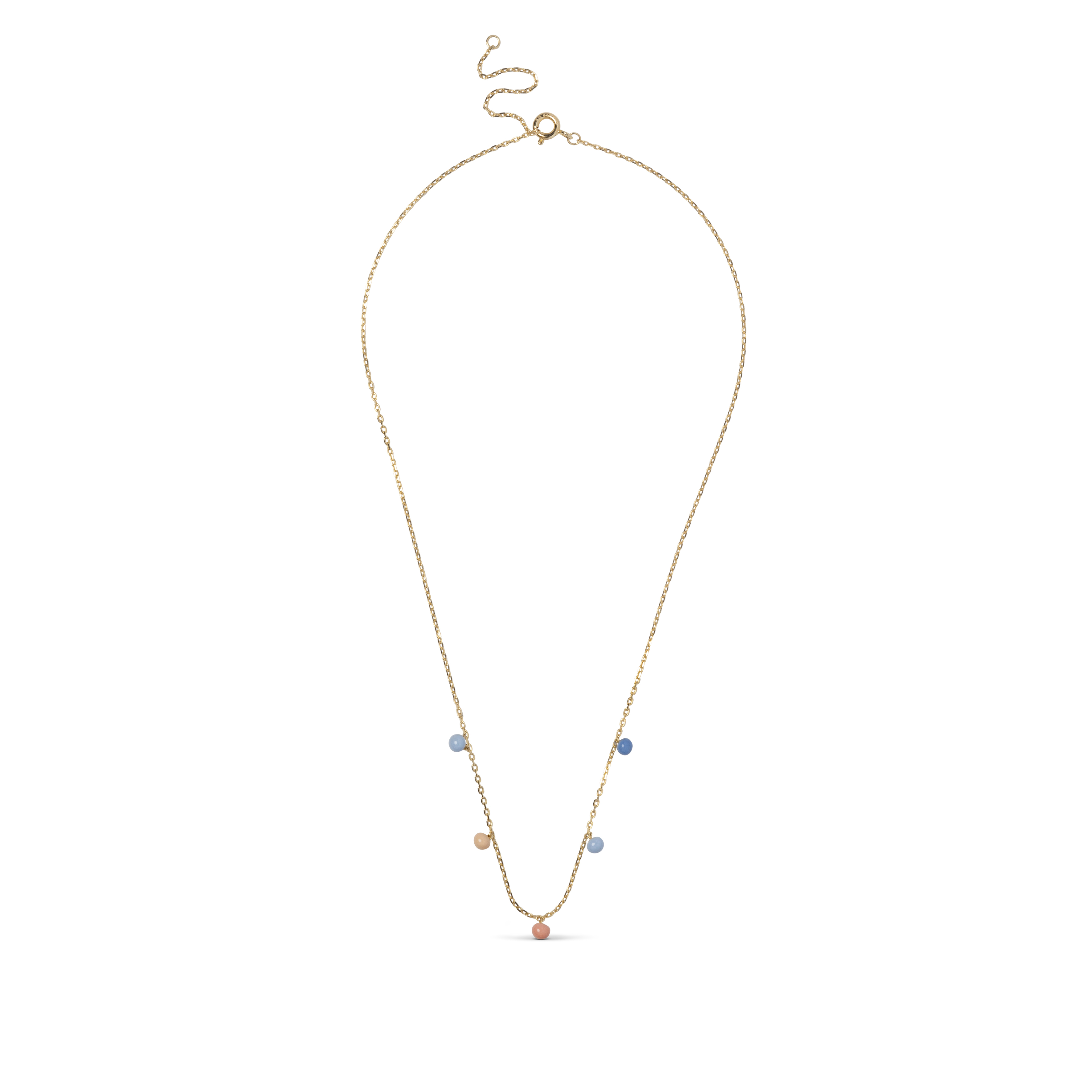 Enamel Copenhagen Theresia Necklace - Sunset — Collier