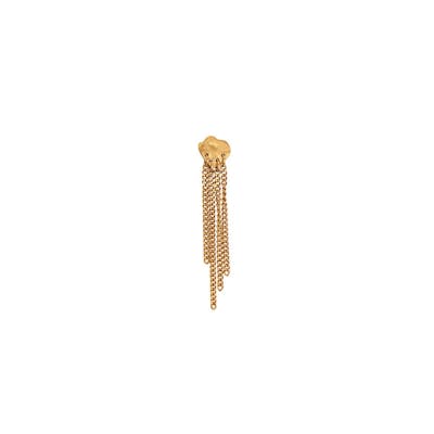 STINE A Jewelry — Petit Shell Reflections Earring with Chains - Single STINE A Jewelry Petit Shell Reflections Earring with Chains - Single — Earrings