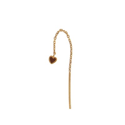 STINE A Jewelry — Dangling Love Heart Enamel STINE A Jewelry Dangling Love Heart Enamel — Ohrringe