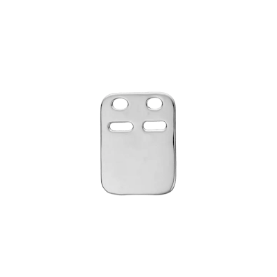 Essentials by Aagaard — Nameplate Pendant, 17 x 23 mm Essentials by Aagaard Nameplate Pendant, 17 x 23 mm — Wisiorek