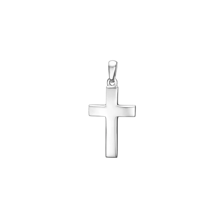 Essentials by Aagaard Cross Pendant, 14 x 18 mm — Wisiorek