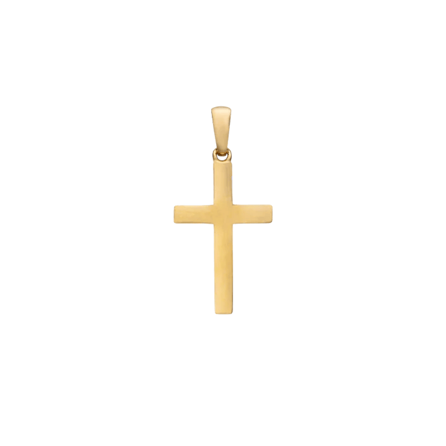 Essentials by Aagaard — Cross Pendant, 13 x 19.5 mm, 8kt Essentials by Aagaard Cross Pendant, 13 x 19.5 mm, 8kt — Riipus