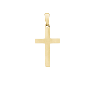 Essentials by Aagaard — Cross Pendant, 16 x 24.5 mm, 14kt Essentials by Aagaard Cross Pendant, 16 x 24.5 mm, 14kt — Wisiorek
