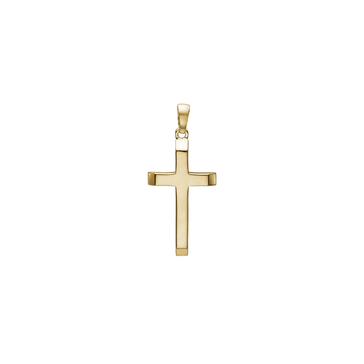 Essentials by Aagaard Cross Pendant, 11.5 x 18 mm, 14kt — Wisiorek