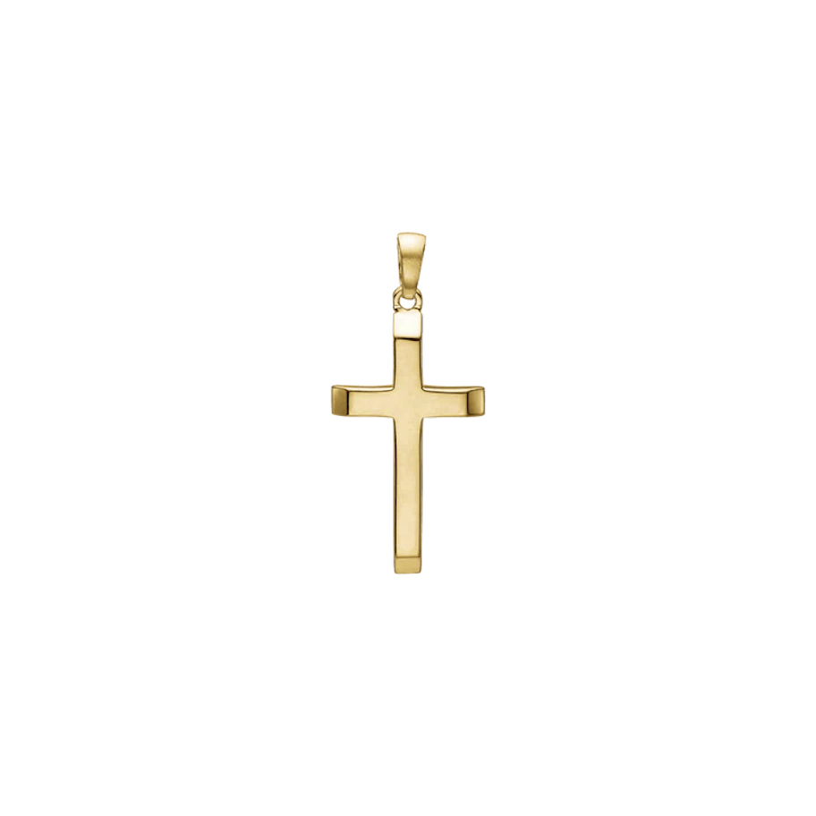 Essentials by Aagaard — Cross Pendant, 11.5 x 18 mm, 8kt Essentials by Aagaard Cross Pendant, 11.5 x 18 mm, 8kt — Riipus