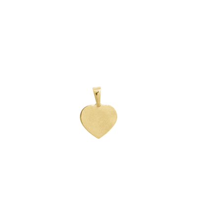 Essentials by Aagaard — Flat Heart Pendant, 6.5 x 6 mm, 8kt Essentials by Aagaard Flat Heart Pendant, 6.5 x 6 mm, 8kt — Wisiorek