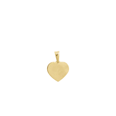Essentials by Aagaard — Flat Heart Pendant, 6.5 x 6 mm, 8kt Essentials by Aagaard Flat Heart Pendant, 6.5 x 6 mm, 8kt — Riipus
