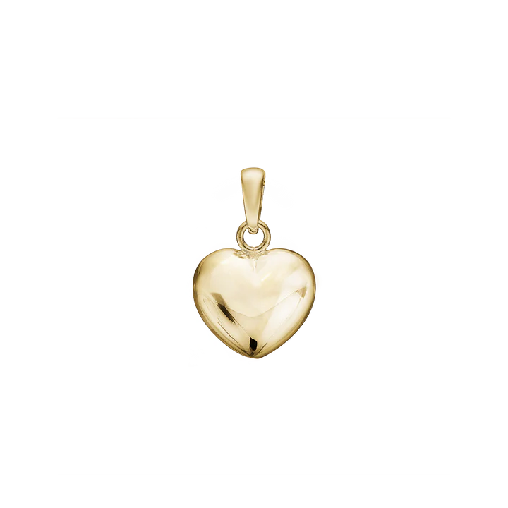 Essentials by Aagaard Heart Pendant, 14 x 15.5 mm, 14kt — Vedhæng