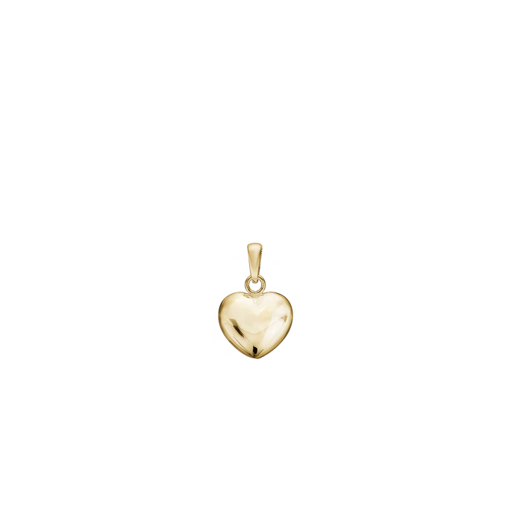 Essentials by Aagaard Heart Pendant, 8 x 9 mm, 14kt — Vedhæng