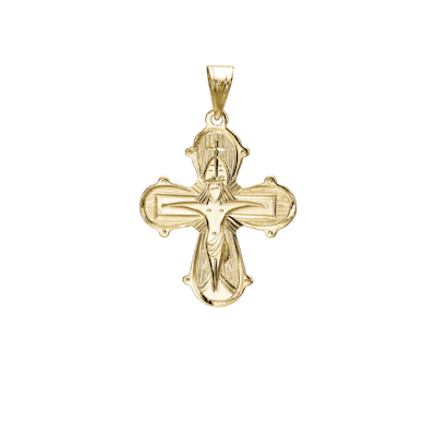 Essentials by Aagaard — Dagmarkors Pendant, 15 x 17.5 mm, 14kt Essentials by Aagaard Dagmarkors Pendant, 15 x 17.5 mm, 14kt — Riipus
