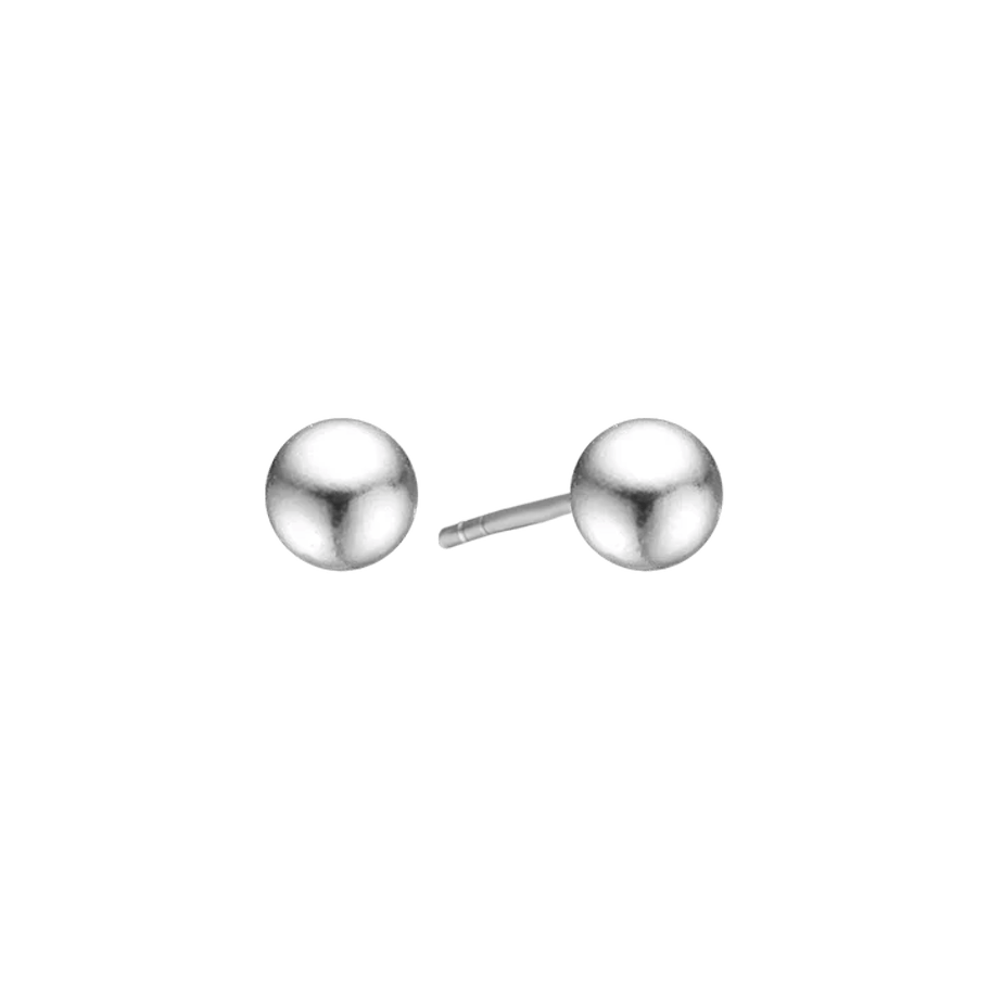 Essentials by Aagaard — Ball Stud Earrings, 9 mm Essentials by Aagaard Ball Stud Earrings, 9 mm — Øreringer