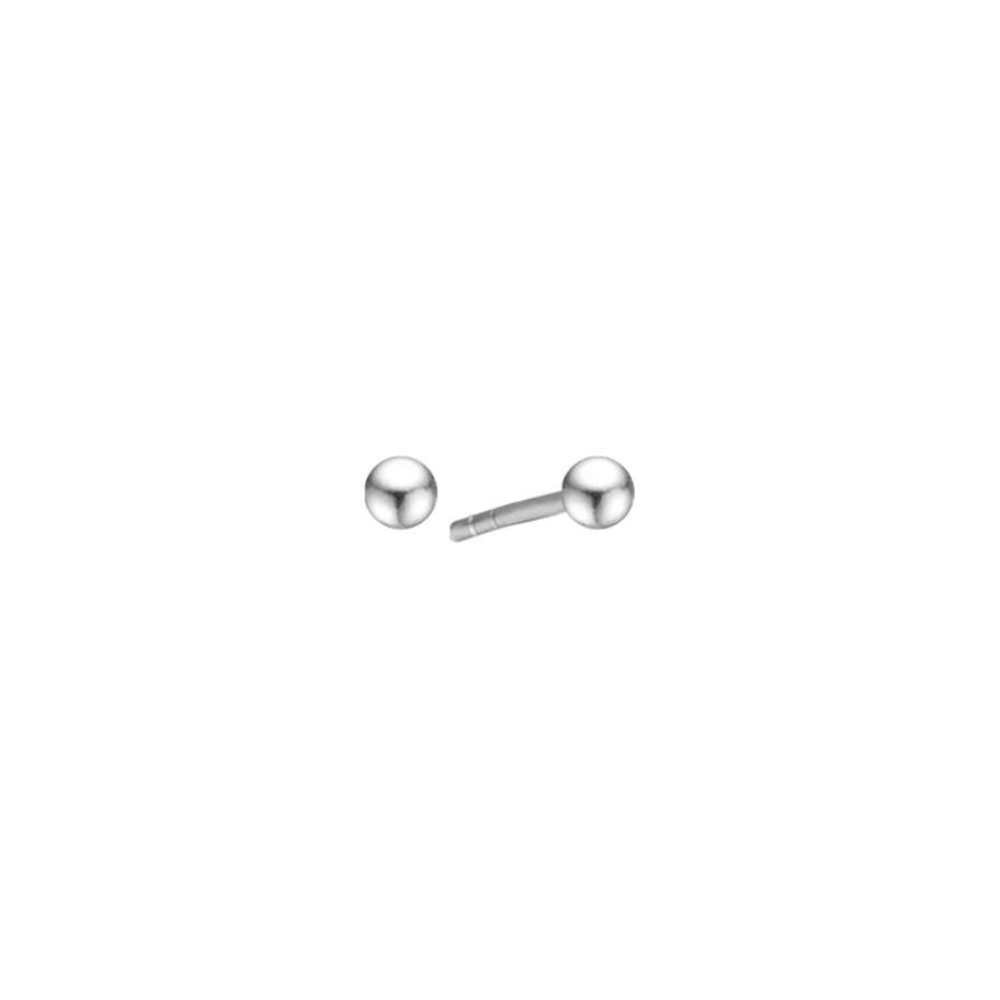 Essentials by Aagaard — Ball Stud Earrings, 4 mm Essentials by Aagaard Ball Stud Earrings, 4 mm — Øreringer