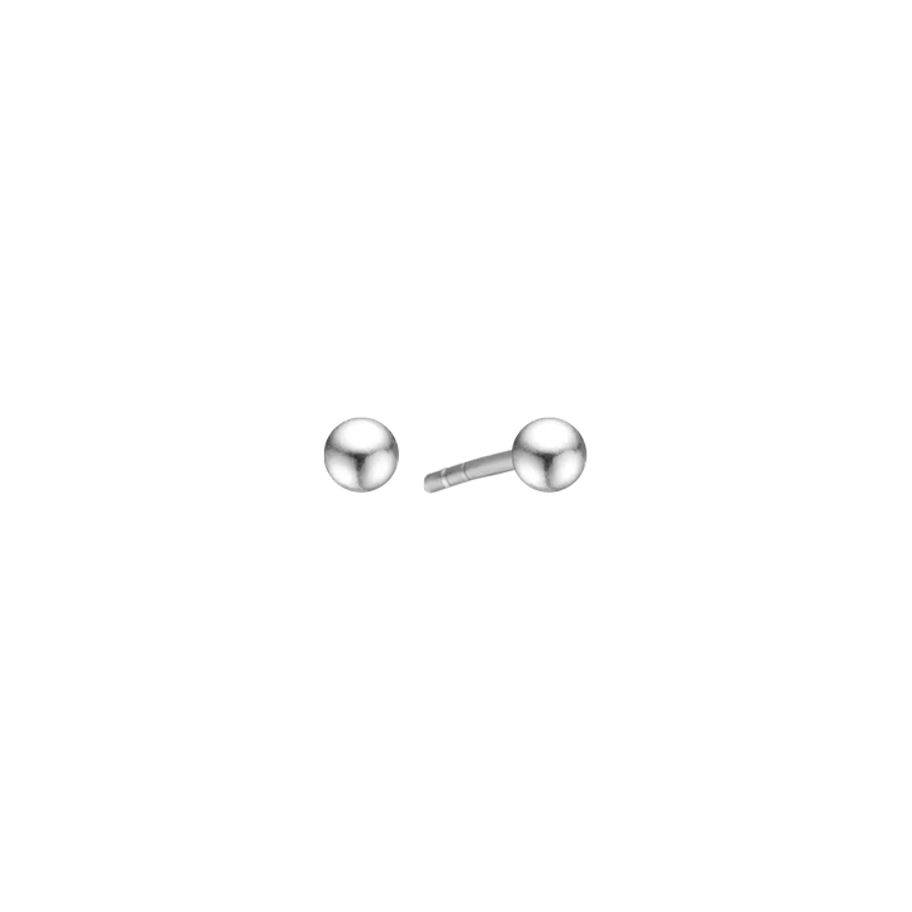 Essentials by Aagaard — Ball Stud Earrings, 5 mm Essentials by Aagaard Ball Stud Earrings, 5 mm — Øreringer