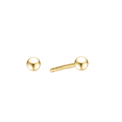 Essentials by Aagaard — Ball Stud Earrings, 3 mm Essentials by Aagaard Ball Stud Earrings, 3 mm — Earrings