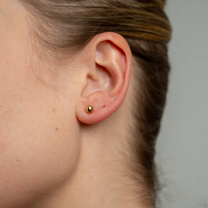 Essentials by Aagaard Ball Stud Earrings, 5 mm — Kolczyk