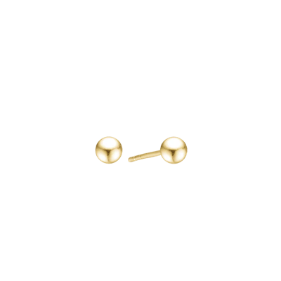 Essentials by Aagaard — Ball Stud Earrings, 6 mm, 8kt Essentials by Aagaard Ball Stud Earrings, 6 mm, 8kt — Korvakorut