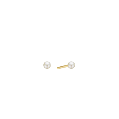 Essentials by Aagaard — Freshwater Pearl Stud Earrings, 4 mm, 14kt Essentials by Aagaard Freshwater Pearl Stud Earrings, 4 mm, 14kt — Øreringe