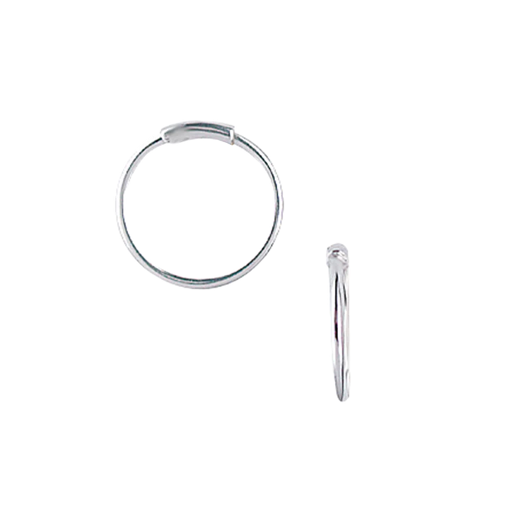 Essentials by Aagaard Creoles, 1 x 17.5 mm — Kolczyk