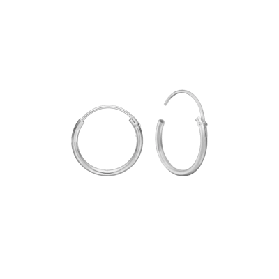 Essentials by Aagaard — Creoles, 1.2 x 15 mm Essentials by Aagaard Creoles, 1.2 x 15 mm — Earrings