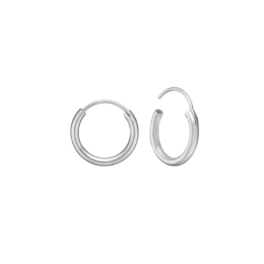 Essentials by Aagaard — Creoles, 2 x 14 mm Essentials by Aagaard Creoles, 2 x 14 mm — Ohrringe